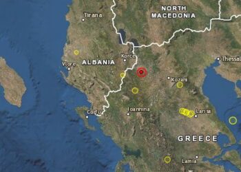 Tërmet i fuqishëm 5.2 në Greqi, lëkundjet ndjehen edhe në Shqipëri
