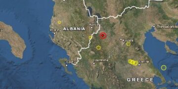 Tërmet i fuqishëm 5.2 në Greqi, lëkundjet ndjehen edhe në Shqipëri