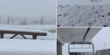 Nuk është breshër, është borë!