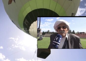98 vjeçari në Pejë e provon balonën