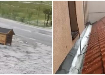 Breshër i fortë në disa komuna të Kosovës