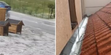 Breshër i fortë në disa komuna të Kosovës