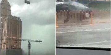 Tornado e fuqishme godet Wuhanin, erërat marrin gjithçka që u dilte përpara – raportohet për një të vdekur dhe dhjetëra të lënduar