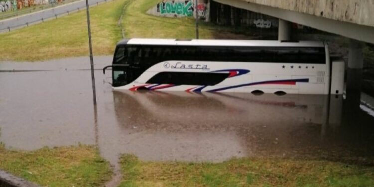 Mot i lig në Serbi, Beogradi “nën ujë”