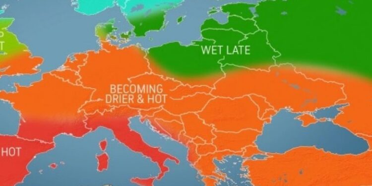 AccuWeather paralajmëron verë të nxehtë dhe të thatë!