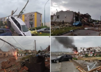 Tornado shkatërruese godet Çekinë – disa fshatra janë rrafshuar me tokë, raportohet edhe për viktima