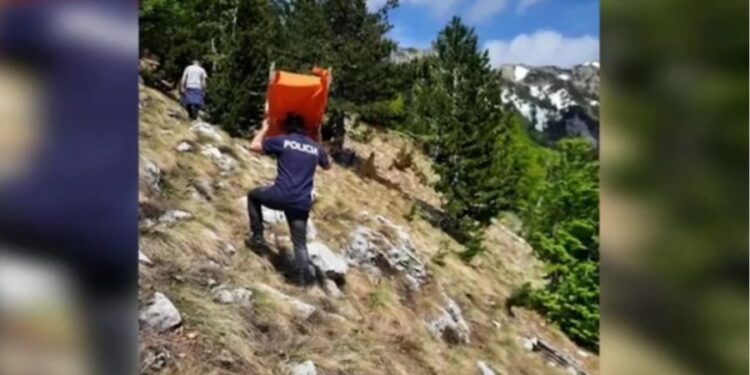 Turistja polake rrëzohet në Theth, shpëtohet pas 24 orësh nga policia