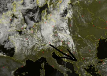 Fundjavë jo-stabile, gjendja aktuale sinoptike!