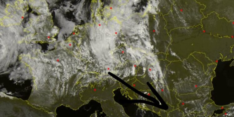 Fundjavë jo-stabile, gjendja aktuale sinoptike!