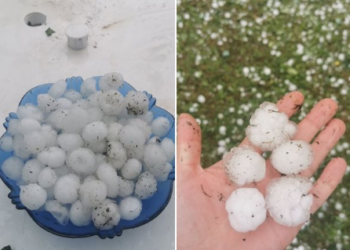 Freskohet moti: Shi e breshër i madh në rajonin e Drenicës