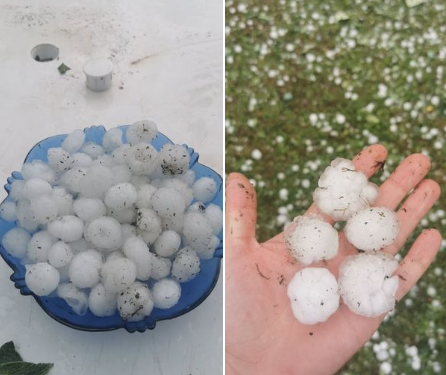 Freskohet moti: Shi e breshër i madh në rajonin e Drenicës