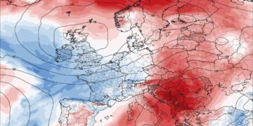 Gjendja sinoptike në Evropë dhe Ballkanin e “kuq”!