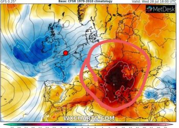 Masa e nxehtë afrikane direkt në rajonin tonë!