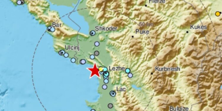 Tërmet në Shqipëri!