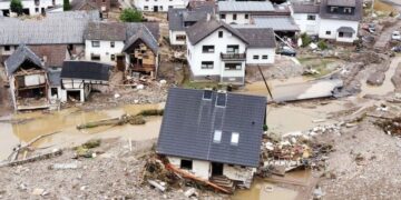 Me foto, katastrofa natyrore në Gjermani dhe Belgjikë