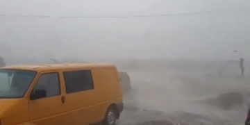 Stuhi e fuqishme shiu në Skenderaj dhe Drenas, dalin pamje