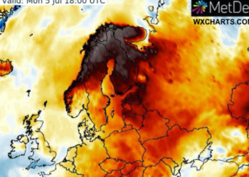 Vapë e madhe në Skandinavi, qershor me temperatura rekorde në Finlandë