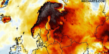 Vapë e madhe në Skandinavi, qershor me temperatura rekorde në Finlandë
