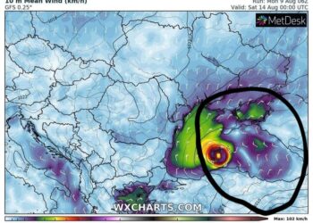 Cikloni i fuqishëm godet veriun e Turqisë!