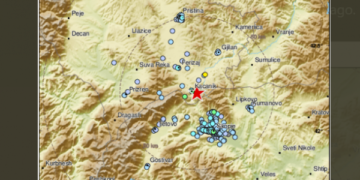 Kjo ishte epiqendra e tërmetit që u ndje në Kosovë