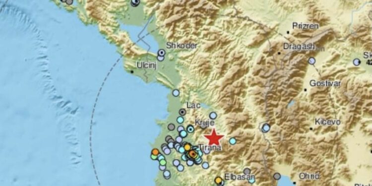 Sot dy vite më parë, në të njëjtë orë, Shqipëria u godit nga tërmeti me magnitudë 5.8 të shkallës Rihter