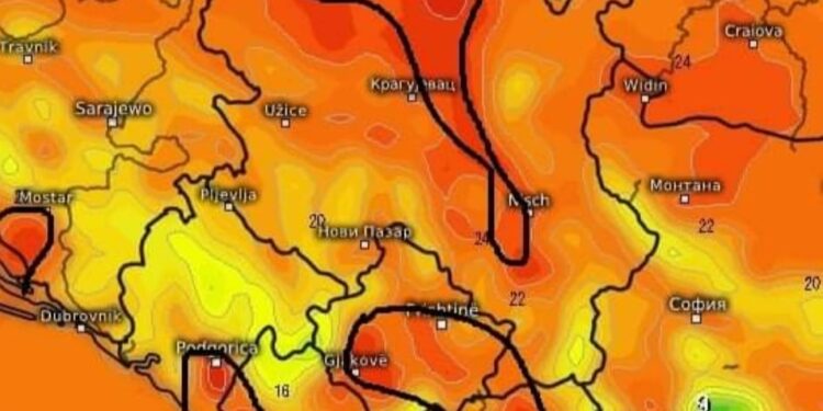 Temperaturat deri në gjysmë të Shtatorit pak mbi mesataren!