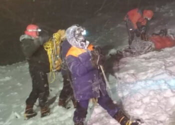 Pamje se si stuhia ua mori jetën 5 alpinistëve në majën më të lartë në Evropë