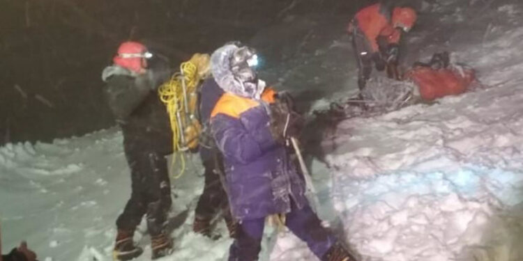 Pamje se si stuhia ua mori jetën 5 alpinistëve në majën më të lartë në Evropë