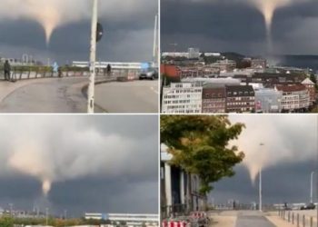 Tornado e fuqishme kalon nëpër qytetin gjerman, shkul kulmet e shtëpive e varkat i ngrinte nga uji – lëndohen shtatë persona