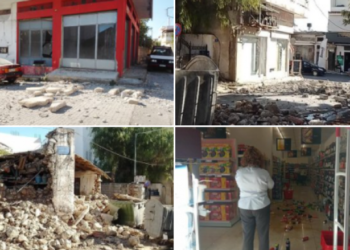 Dalin pamjet e para pas tërmetit të fuqishëm në ishullin e Kretës