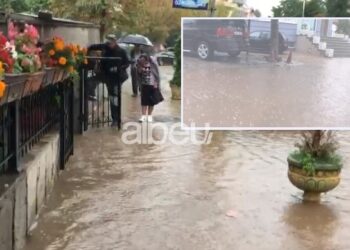 Reshje të mëdha shiu në Kukës