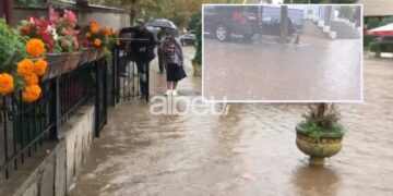 Reshje të mëdha shiu në Kukës