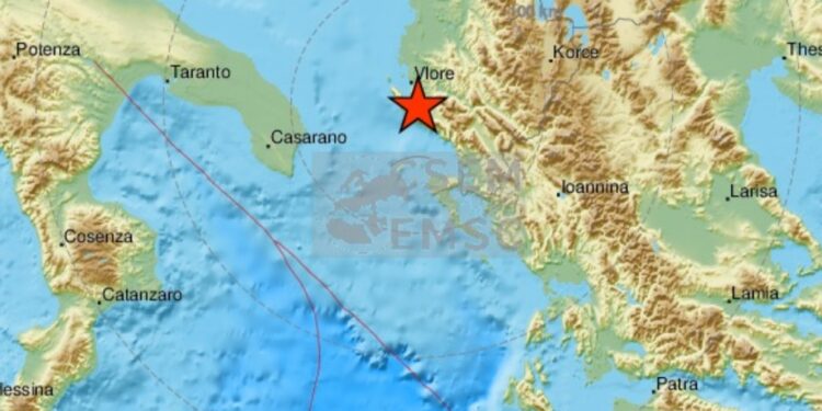 Tërmet afër Vlorës!