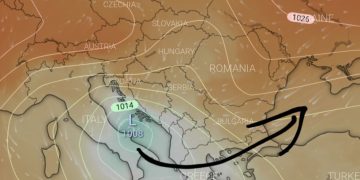 Ecuria e ciklonit, rritet sasia e reshjeve gjatë ditës së nesërme!