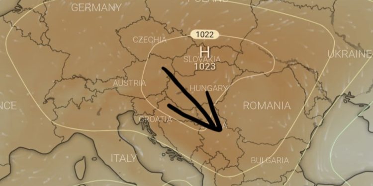 Më në fund vjen anticikloni i cili përmirëson motin!