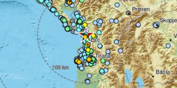 Lëkundet Shqipëria nga tërmeti!