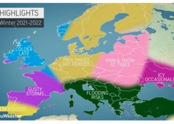 Paralajmërohet dimër mjaft dinamik, me reshje të mëdha shiu e bore!