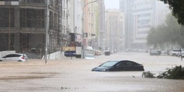 Përmbytje të mëdha në Gadishullin Arabik, pamje nga atje