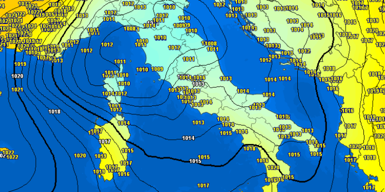 Italia “vlon” nga Cikloni Gjenovian i cili po fillon të shtrihet në drejtim të Ballkanit!