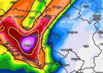 Gjendja sinoptike: reshje të fuqishme në rajon, por jo në territoret tona!