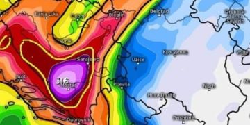 Gjendja sinoptike: reshje të fuqishme në rajon, por jo në territoret tona!
