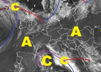 Gjendja sinoptike në rajon dhe më gjerë, reshje të mëdha në Itali!