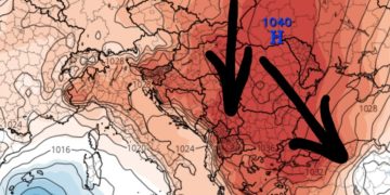 Vijnë masa të fuqishme ajrore anticiklonike!