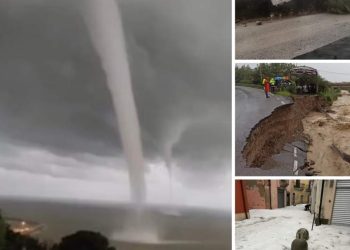 Nuk është në Amerikë, është Siçilia në Itali: seri tornadosh godasin dhe shkaktojnë kaos në Siçili!
