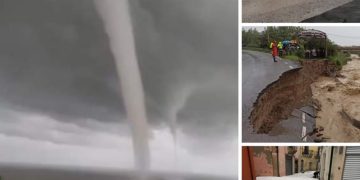 Nuk është në Amerikë, është Siçilia në Itali: seri tornadosh godasin dhe shkaktojnë kaos në Siçili!