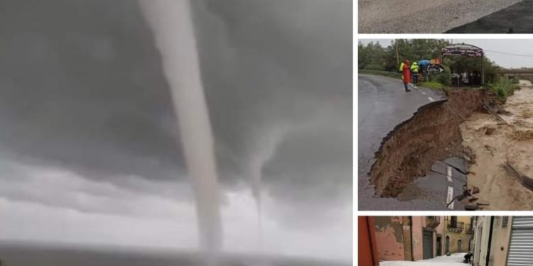 Nuk është në Amerikë, është Siçilia në Itali: seri tornadosh godasin dhe shkaktojnë kaos në Siçili!