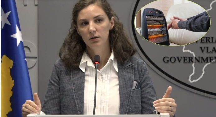 Ministrja Rizvanolli sërish thirrje qytetarëve: Mos u ngrohni me rrymë, është gjendje e jashtëzakonshme