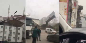 Shkatërrime të mëdha në Stamboll, i gjithë qyteti në alarm