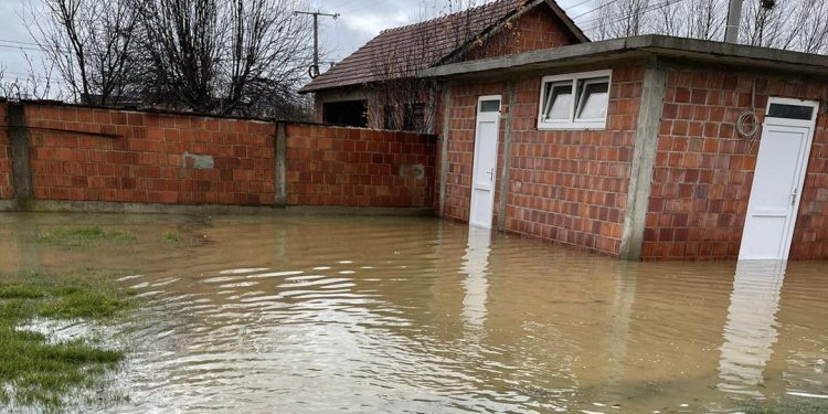 Vërshime në Podujevë