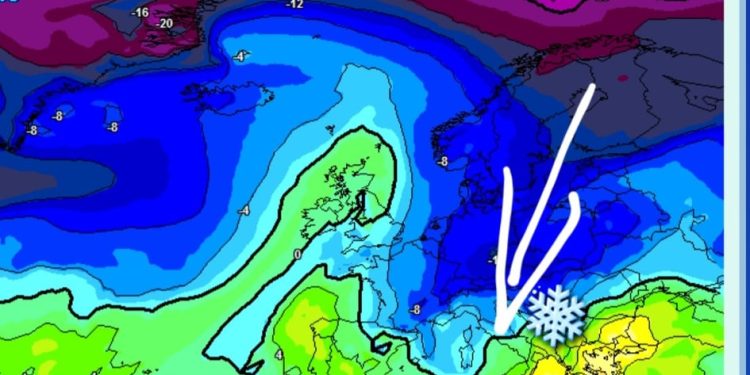Mundësi për reshje bore afër dates 6 Janar!